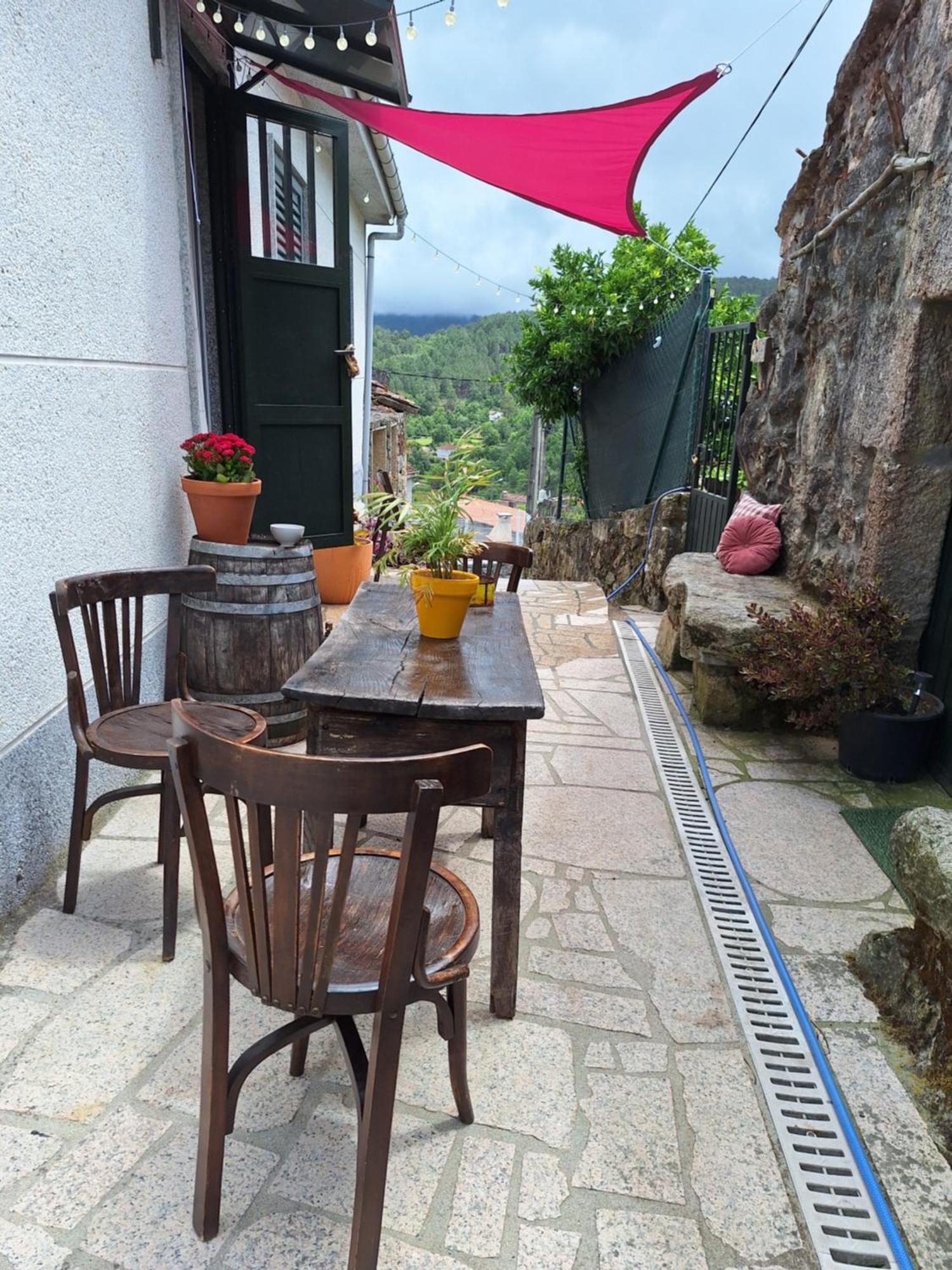 Ferienwohnung Apartamento En Cimadevila, Lobios Exterior foto