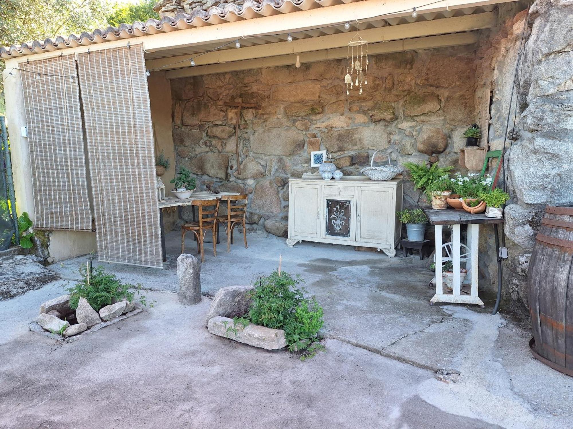 Ferienwohnung Apartamento En Cimadevila, Lobios Exterior foto